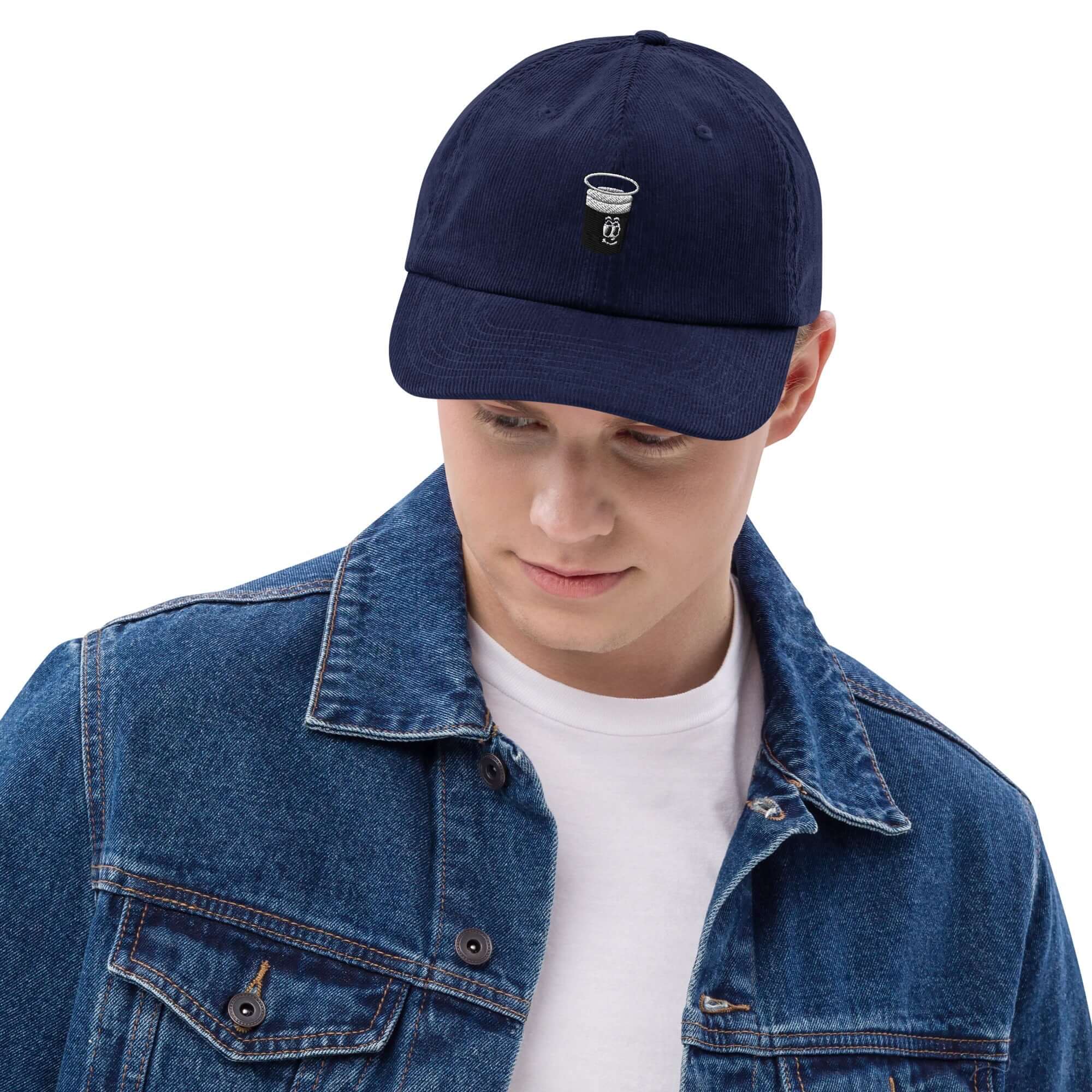 Corduroy Logo Stout Cap - Stout & About