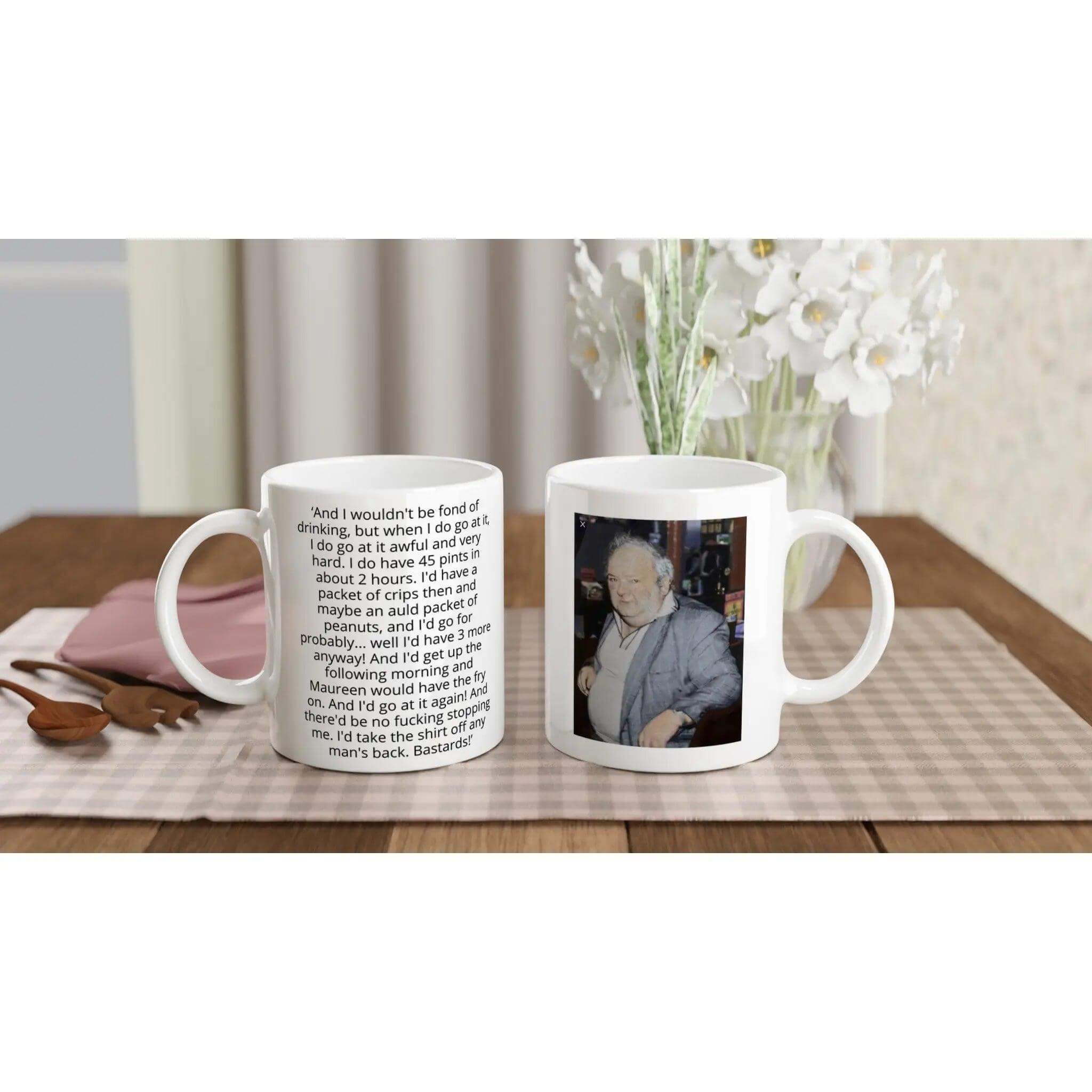 Pint Man Paddy Mug - Clover n' Co Clothing