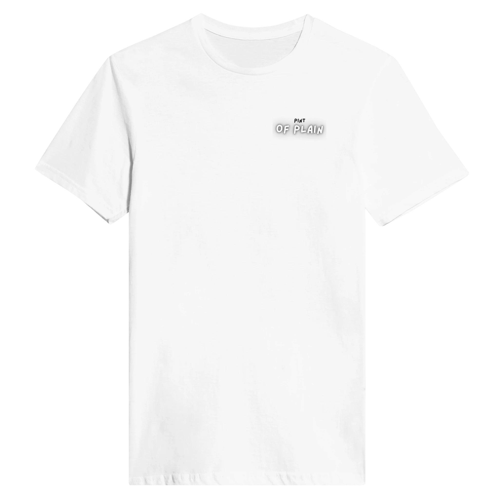 Pint of Plain Womens Crewneck T-shirt - Stout & About