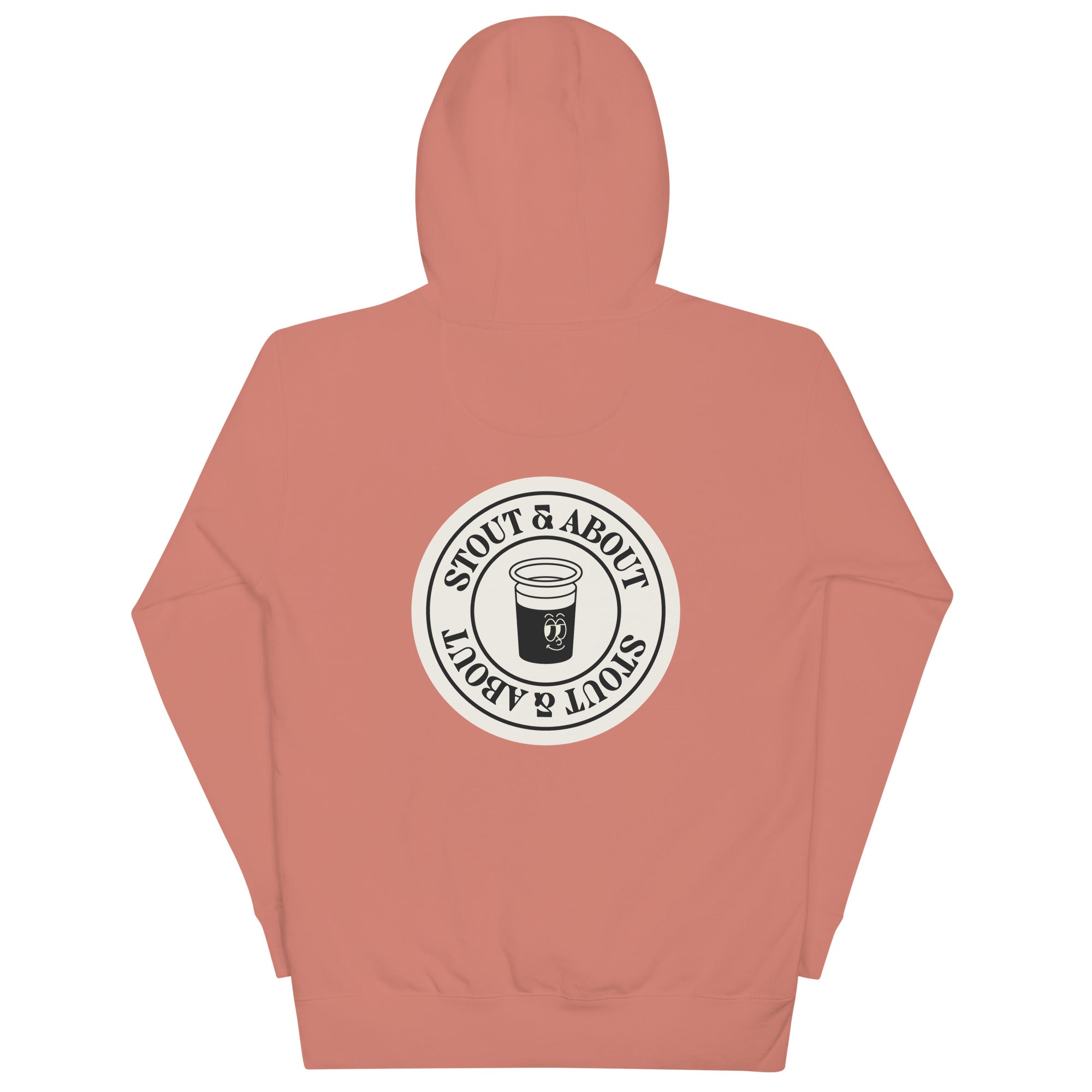 Stout & About Blackout Hoodie – Minimal Irish Stout Streetwear - Stout & About