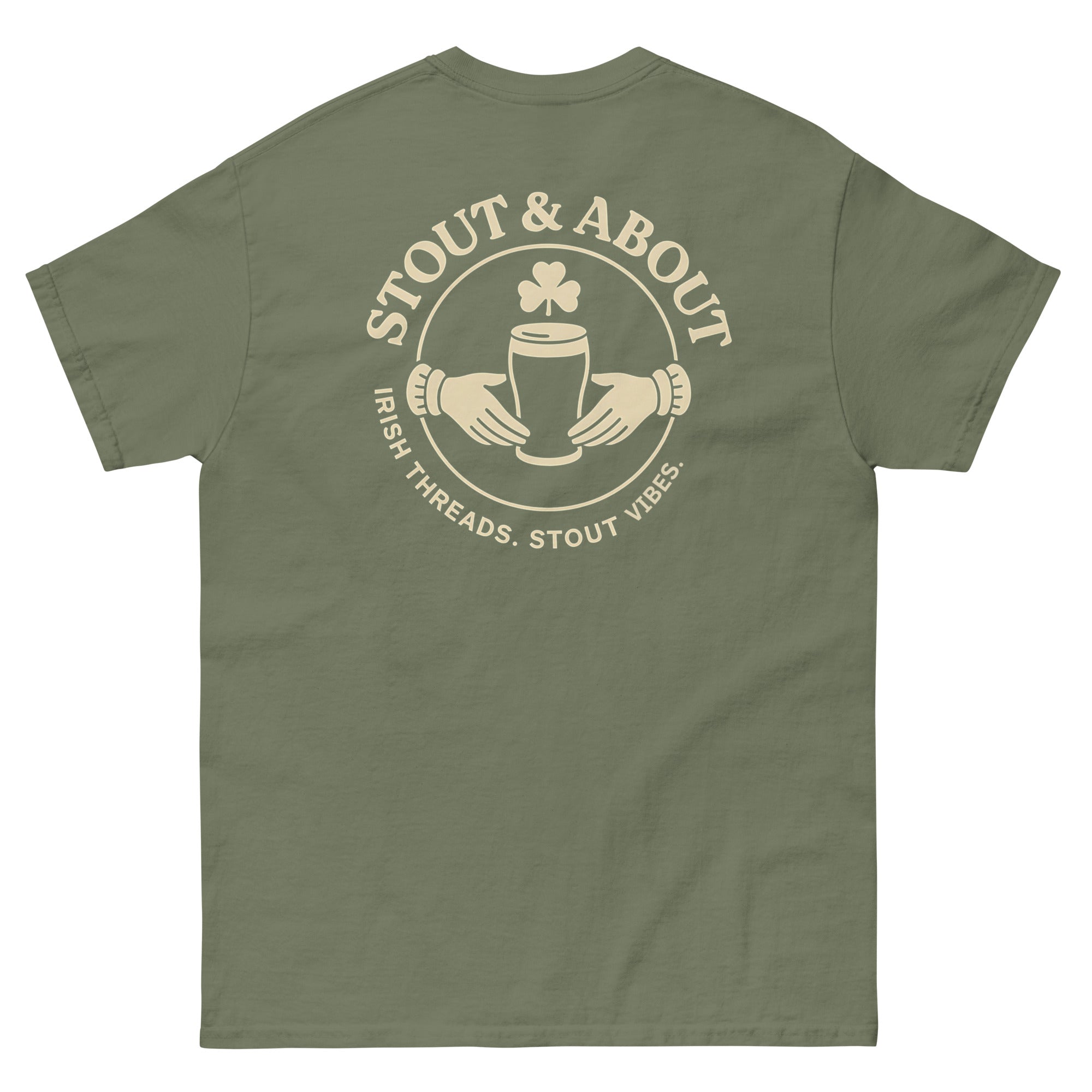 Stout & About Creamy Pint Tee – Irish Threads, Stout Vibes - Stout & About