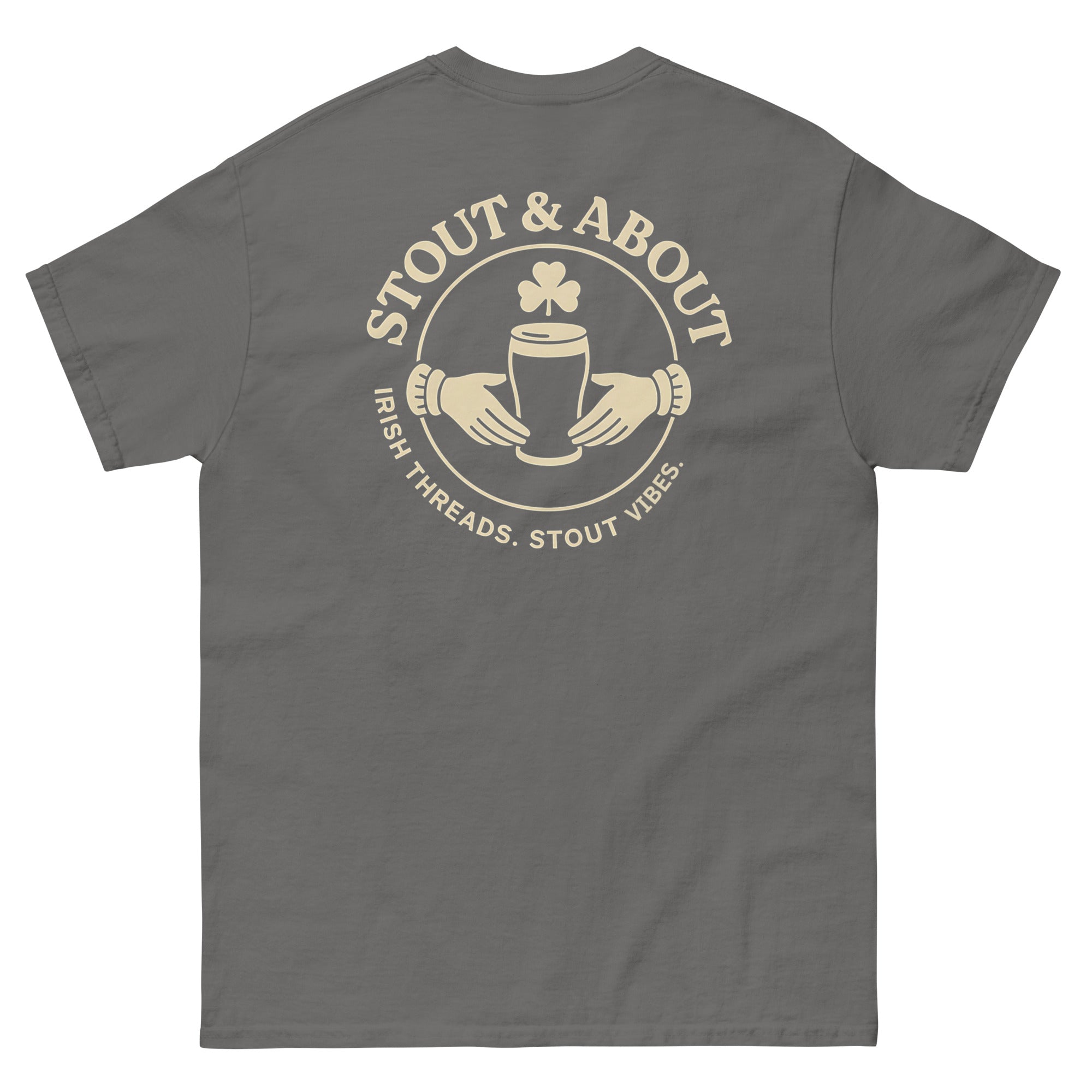 Stout & About Creamy Pint Tee – Irish Threads, Stout Vibes - Stout & About