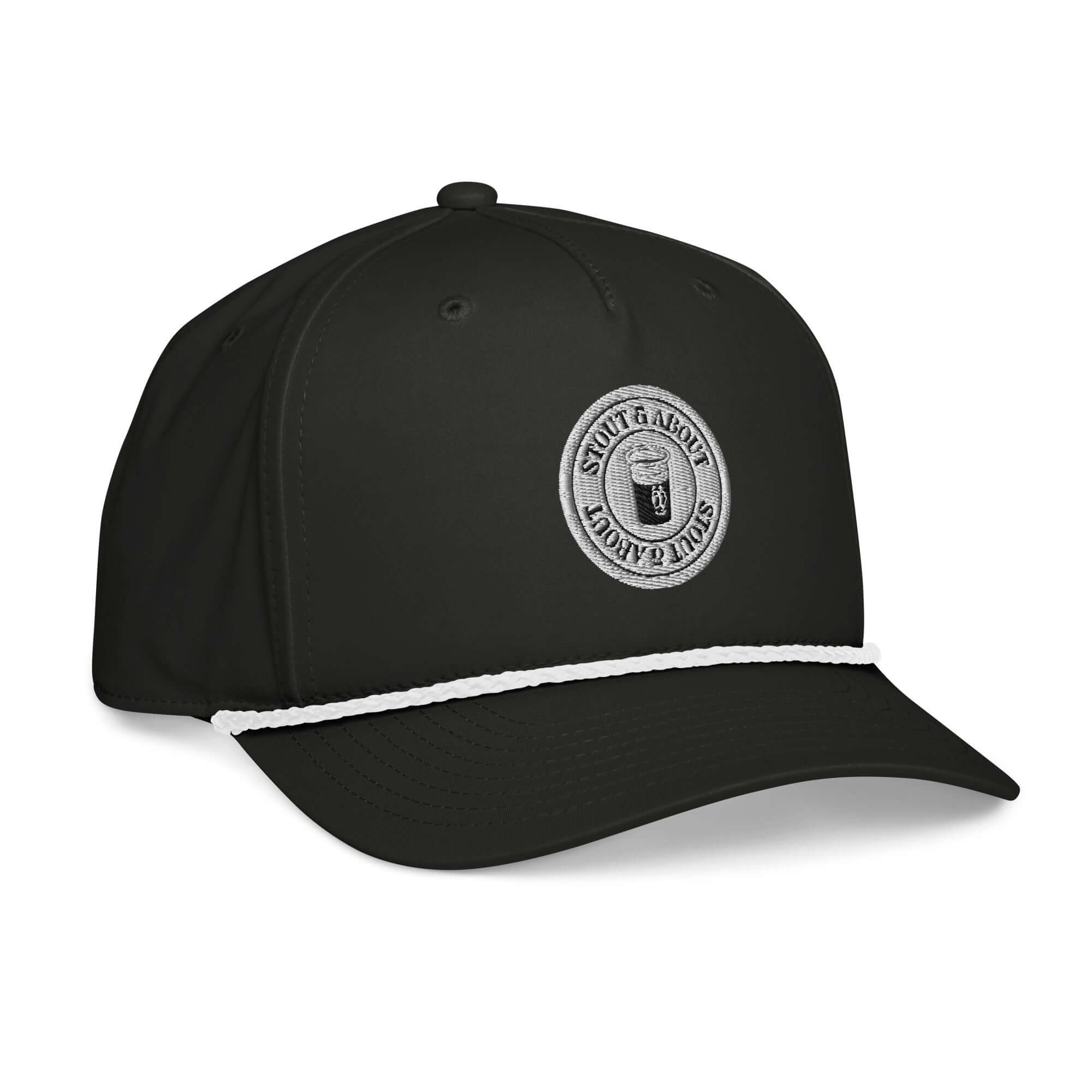Stout & About Embroidered Logo Cap | Irish Stout Streetwear Hat - Stout & About