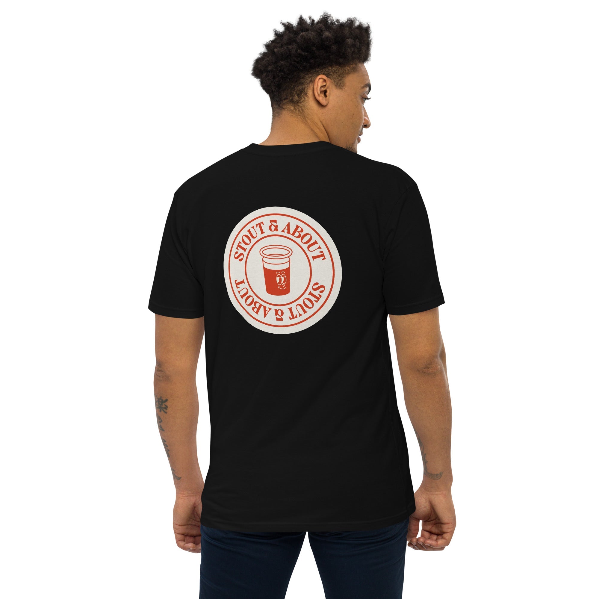 Stout & About Oversized T-Shirt – Irish Stout Streetwear | Guinness & Beamish Inspired - Stout & About