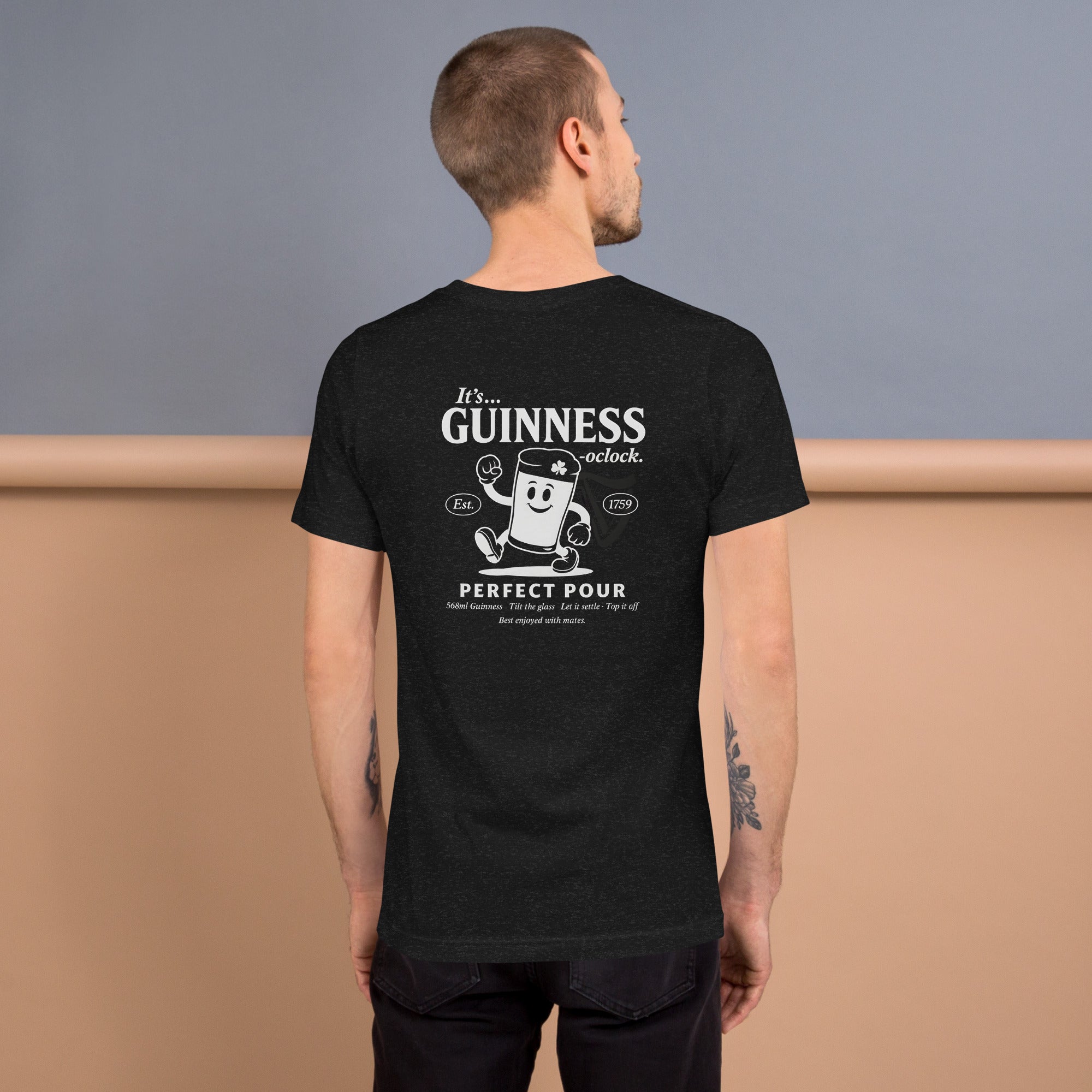 Stout O’Clock Retro Tee | Irish Stout Streetwear - Stout & About