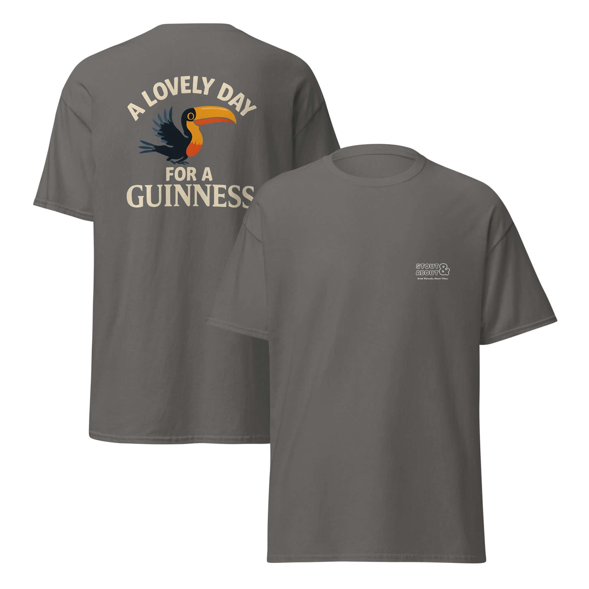 A Lovely Day for a pint of Guinness – Vintage Toucan Graphic Tee - Stout & About