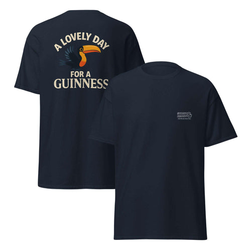 A Lovely Day for a pint of Guinness – Vintage Toucan Graphic Tee - Stout & About