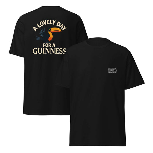 A Lovely Day for a pint of Guinness – Vintage Toucan Graphic Tee - Stout & About