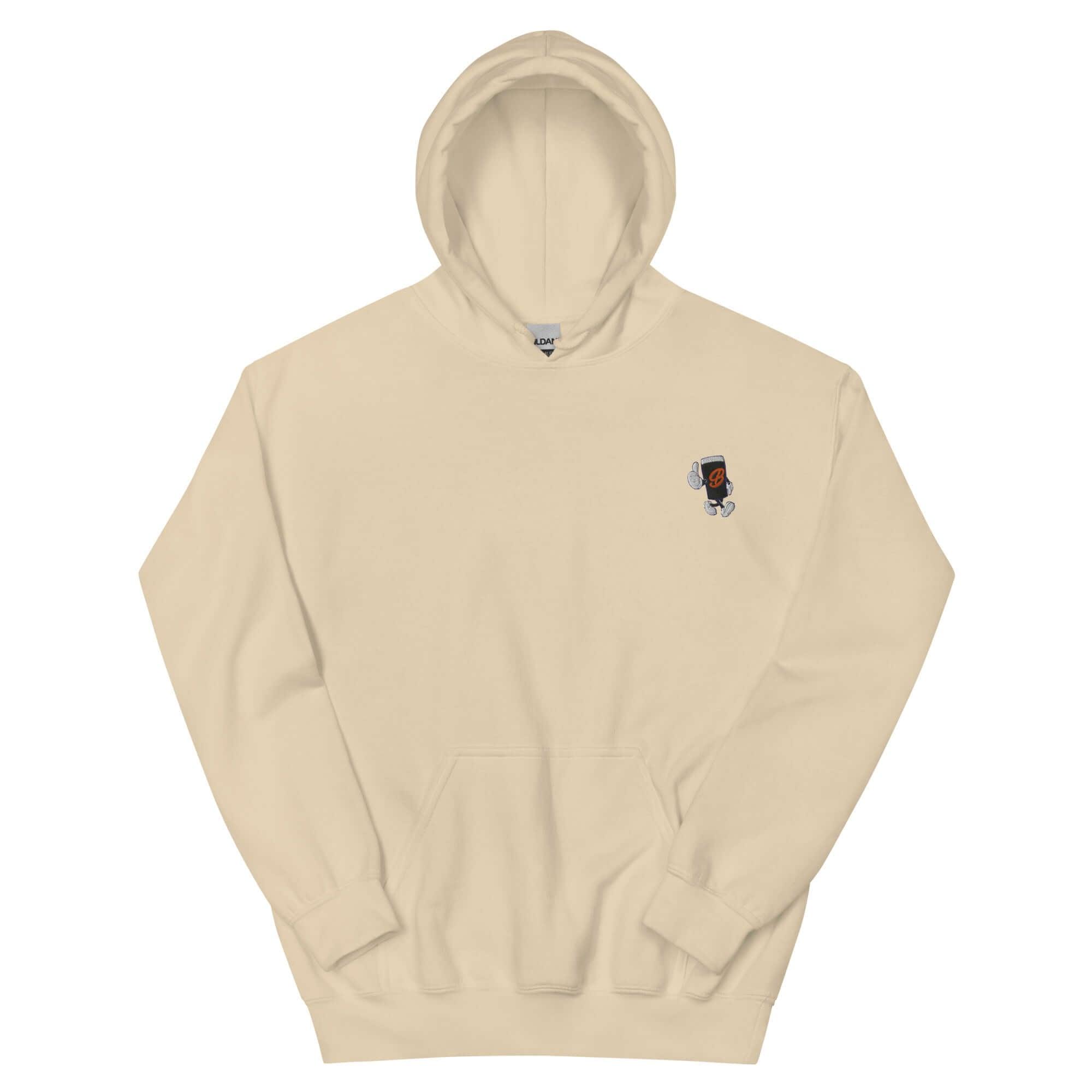 Beamish - Inspired Organic Sweatshirt – Embroidered Pint Logo - Stout & About