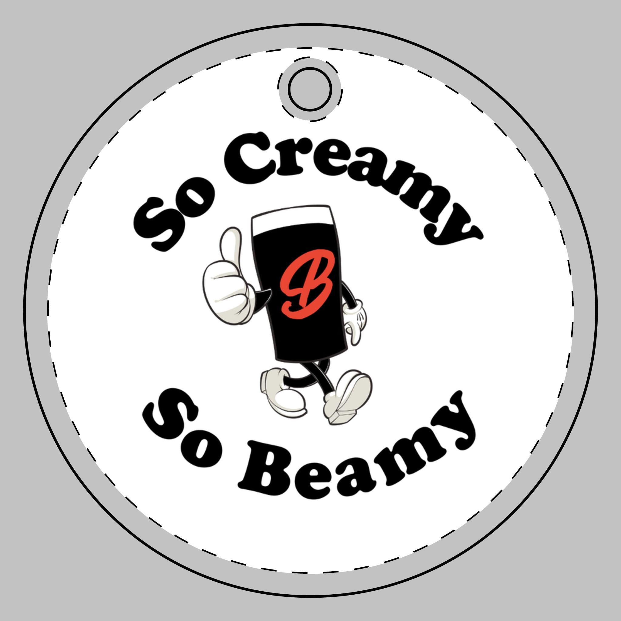 Beamish Irish Stout - So Creamy So Beamy Ornament - Stout & About