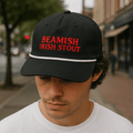 Beamish Retro Rope Hat – Black & White Stout Style Cap - Stout & About