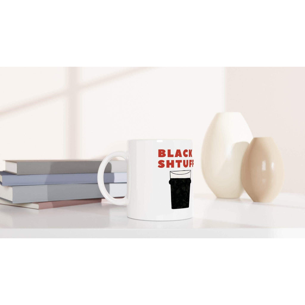 Black Shtuff Coffee Mug - Clover n' Co Clothing