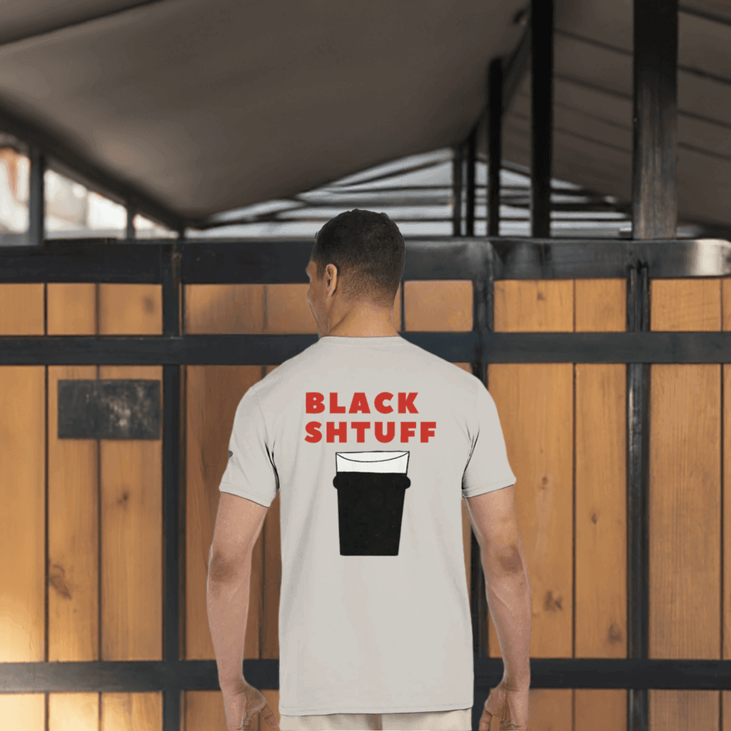 Black Shtuff T-Shirt – Pint of Creamy Dreamy Design - Clover n' Co Clothing