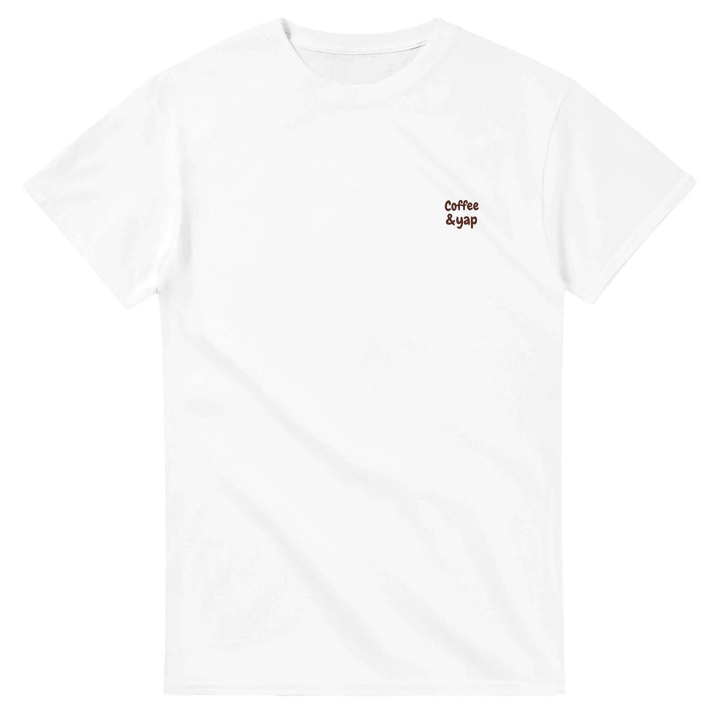 Coffee & A Yap T-Shirt – Essential Casual Tee for Weekend Chats - Stout & About