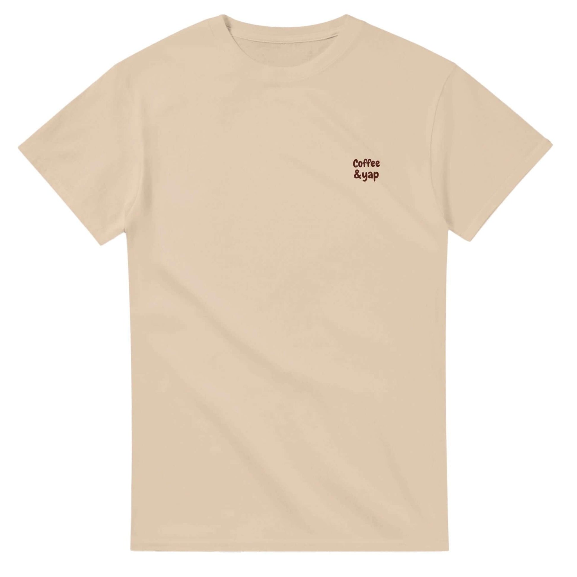 Coffee & A Yap T-Shirt – Essential Casual Tee for Weekend Chats - Stout & About