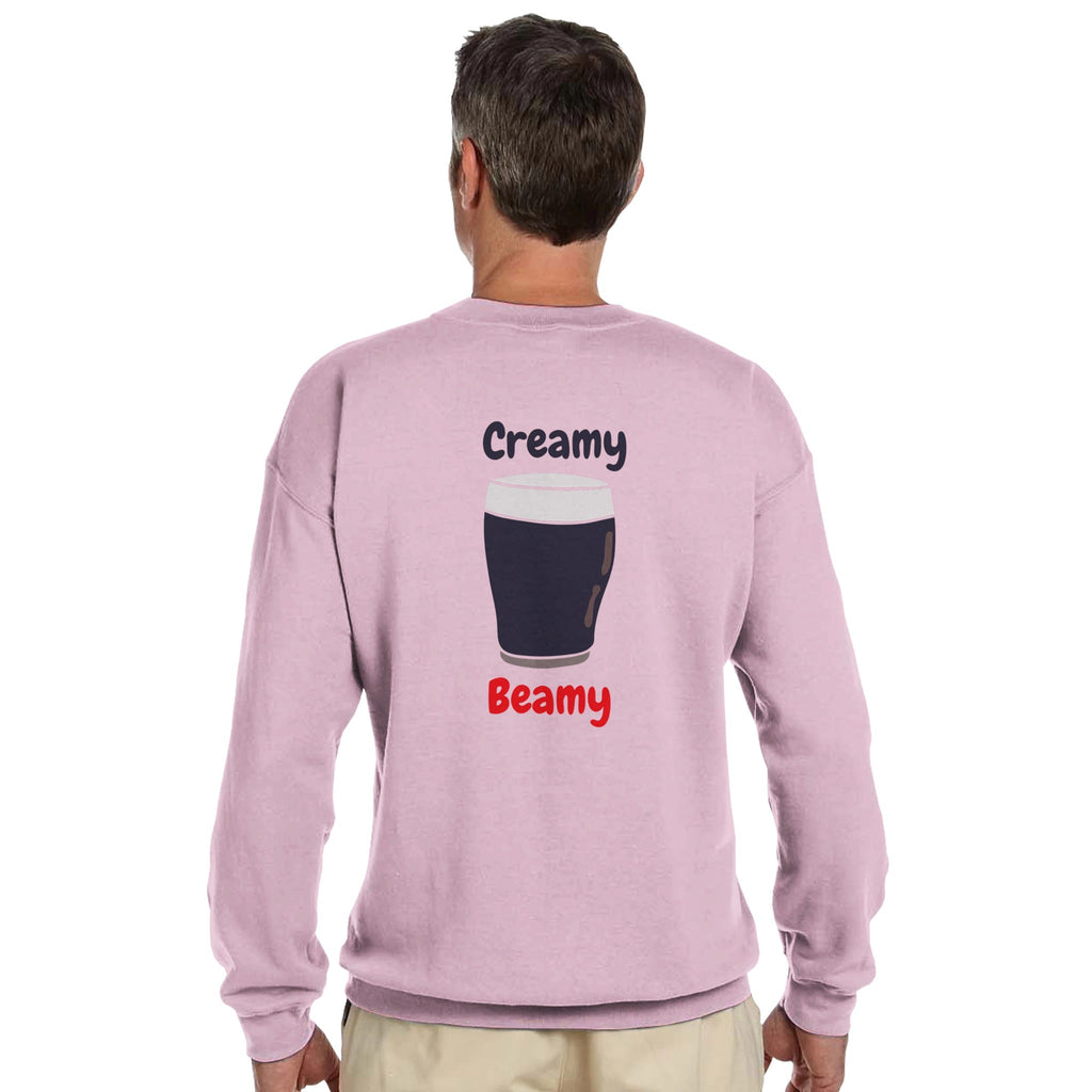 Creamy Beamy Irish Stout Sweatshirt - Perfect for Beamish drinkers! - Stout & About