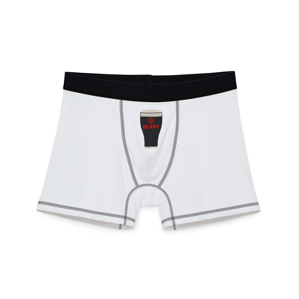 Creamy Beamy Men's Boxers - Stylish and Comfortable AOP Underwear - Stout & About