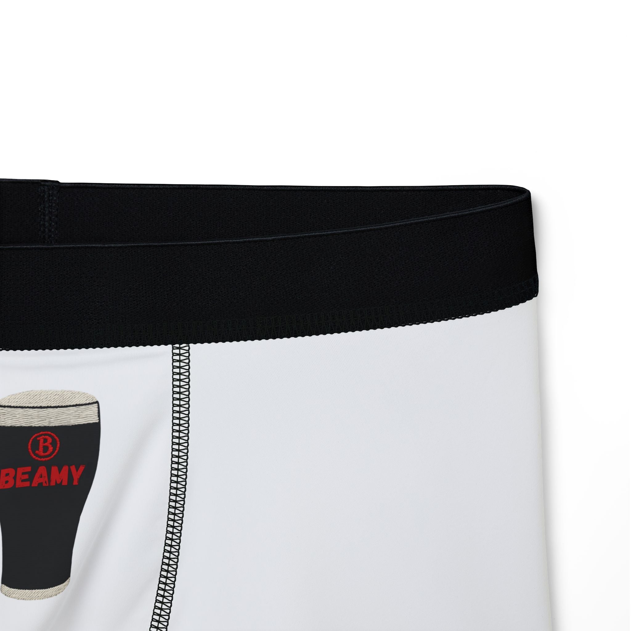 Creamy Beamy Men's Boxers - Stylish and Comfortable AOP Underwear - Stout & About