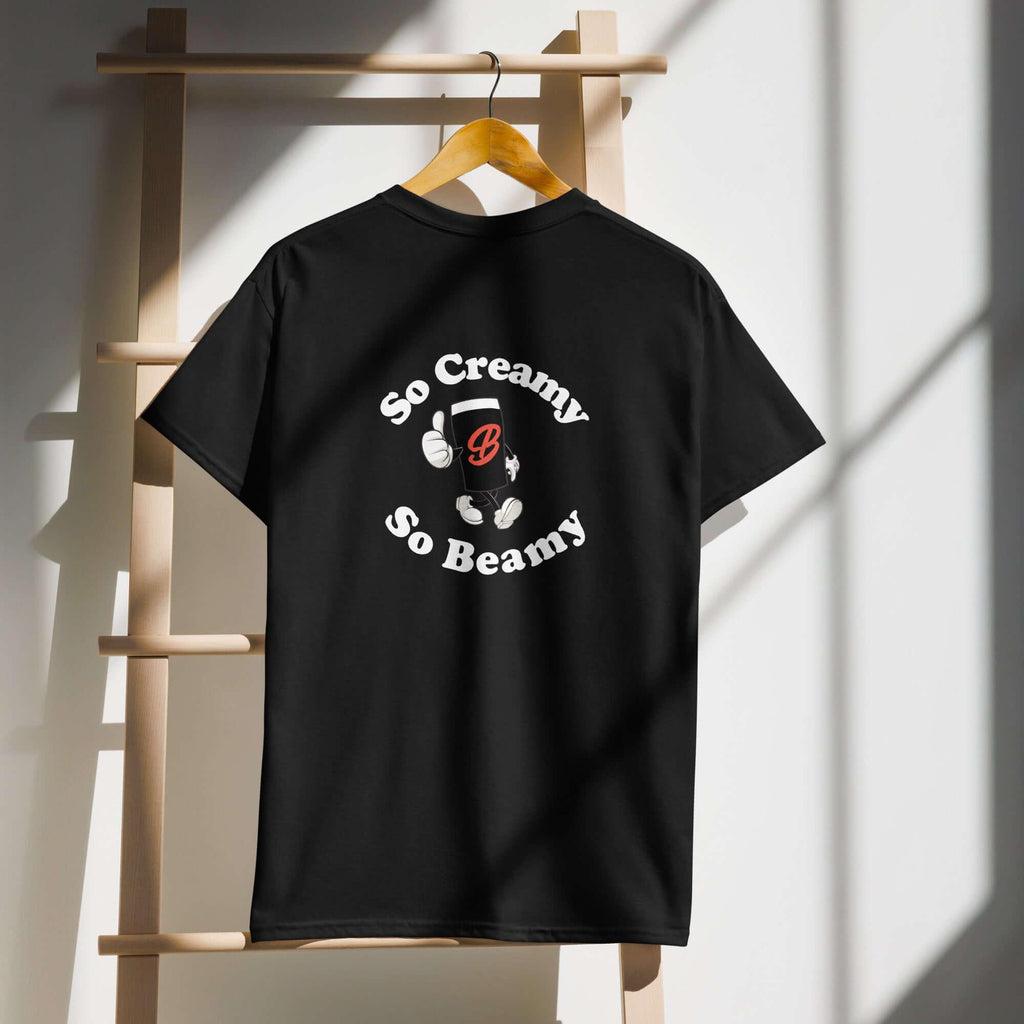 Creamy Beamy Tee – Raised on Beamish, Built for the Session - Stout & About