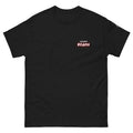 Creamy Beamy Uni Sex T-shirt, bold design for stout lovers, perfect for a night out or casual wear.