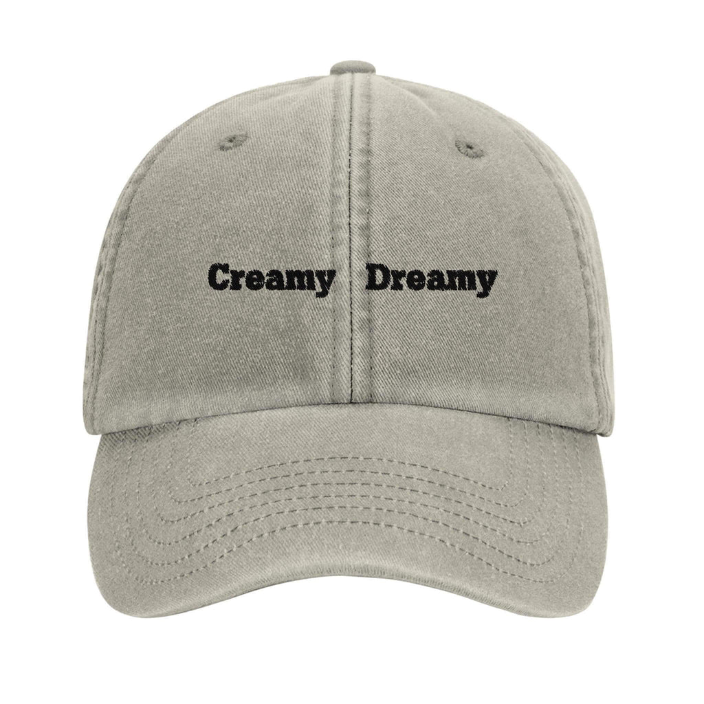 Creamy Dreamy Guinness vintage dad cap in brushed washed cotton for casual style.