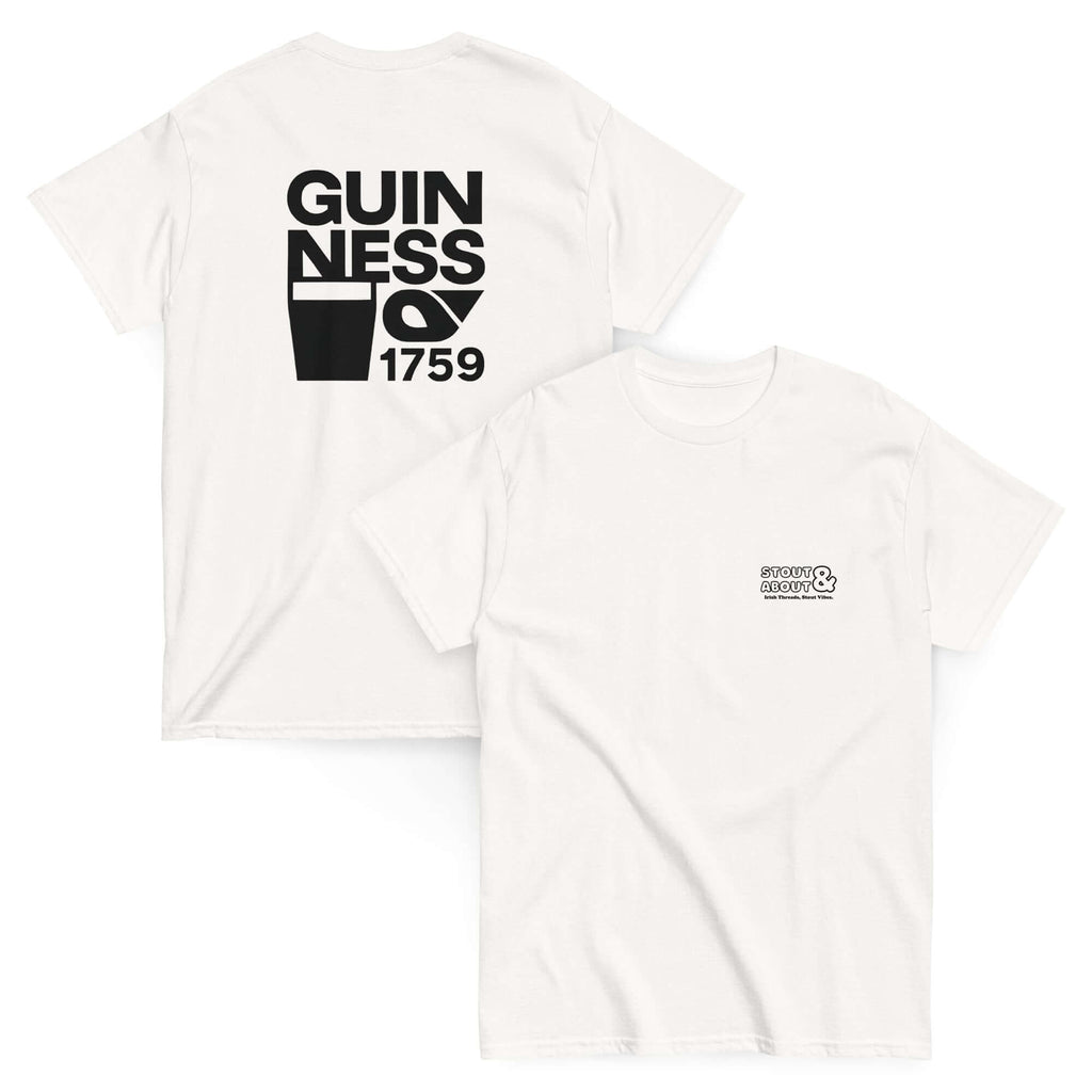Guinness Grid Logo Tee – 1759 Drop - Stout & About