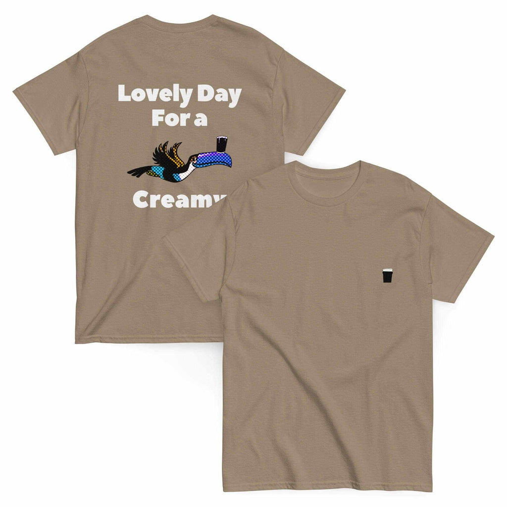 Lovely Day for a Creamy T-Shirt – Guinness - Inspired Irish Stout Tee - Stout & About