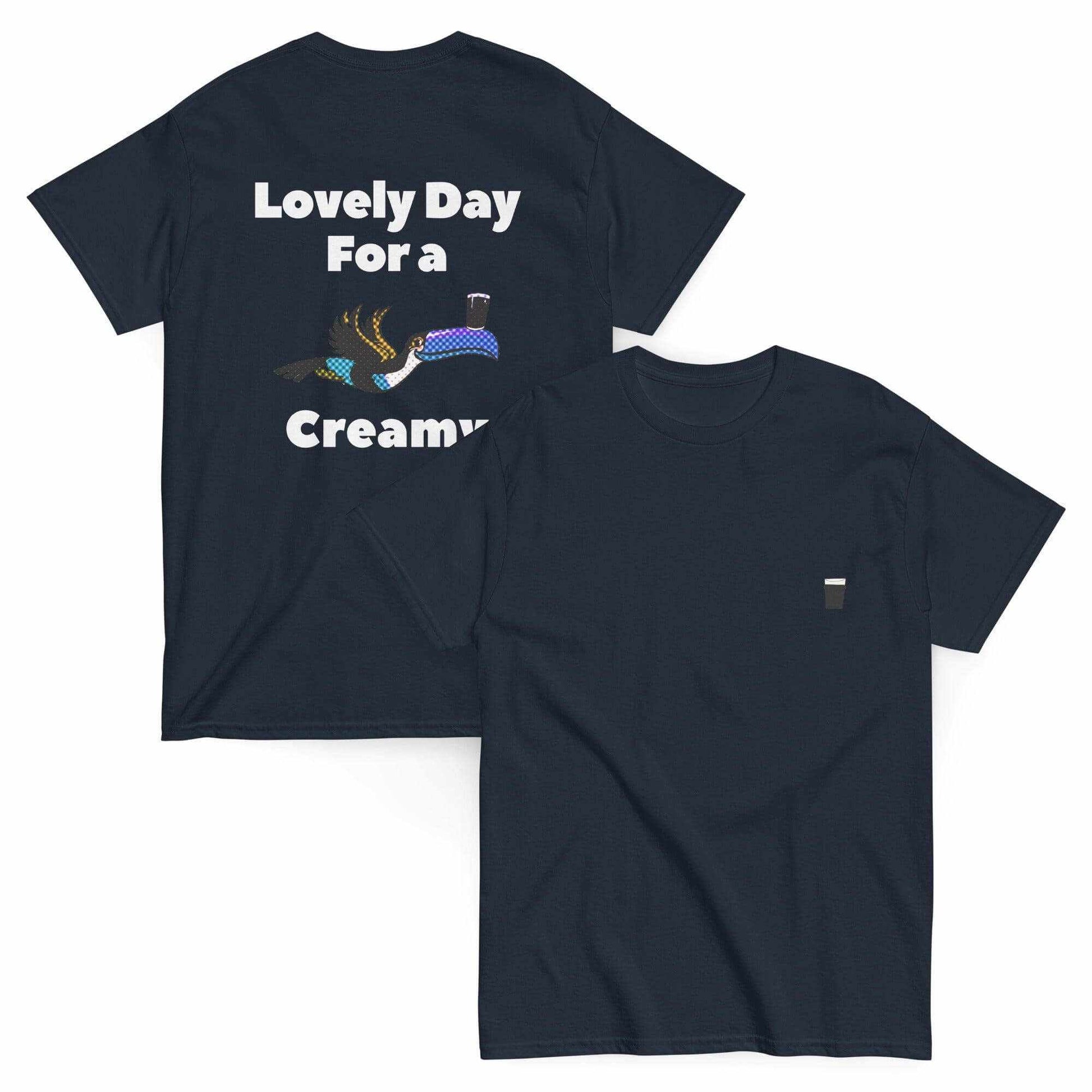 Lovely Day for a Creamy T-Shirt – Guinness - Inspired Irish Stout Tee - Stout & About
