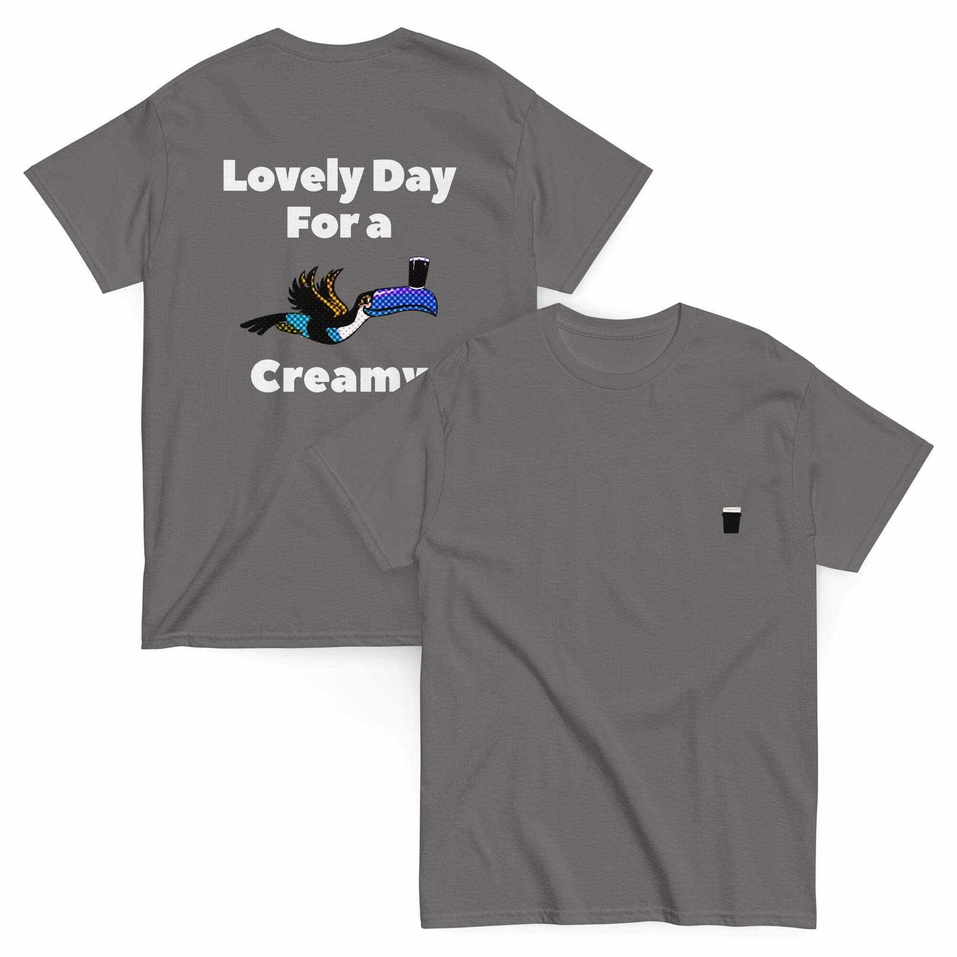 Lovely Day for a Creamy T-Shirt – Guinness - Inspired Irish Stout Tee - Stout & About
