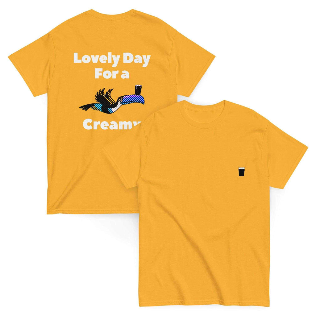 Lovely Day for a Creamy T-Shirt – Guinness - Inspired Irish Stout Tee - Stout & About