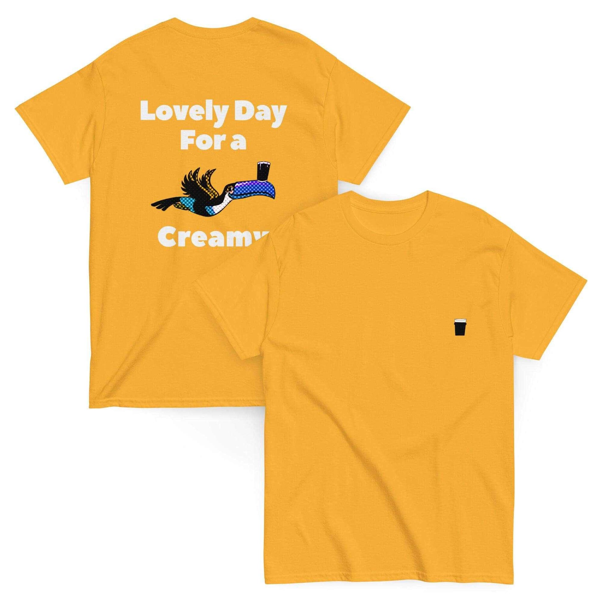 Lovely Day for a Creamy T-Shirt – Guinness - Inspired Irish Stout Tee - Stout & About