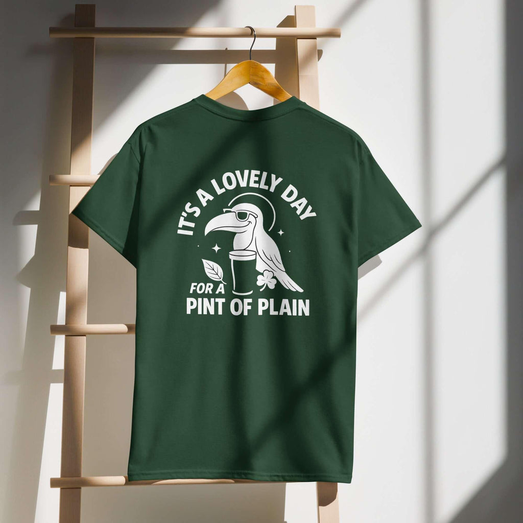 Lovely Day Toucan Tee – “Pint of Plain” Street Drop - Stout & About