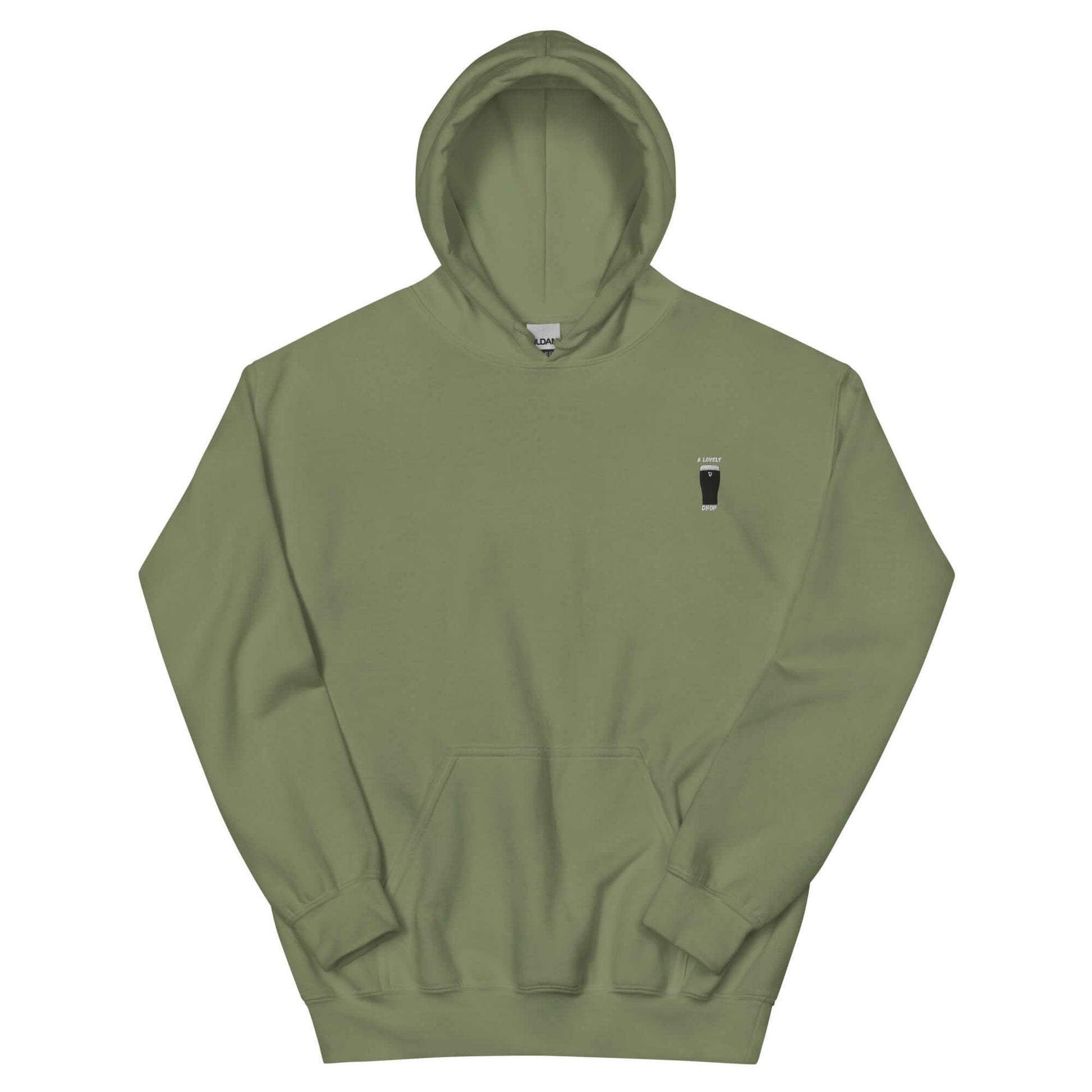 Lovely Drop – Embroidered Stout - Inspired Hoodie - Stout & About