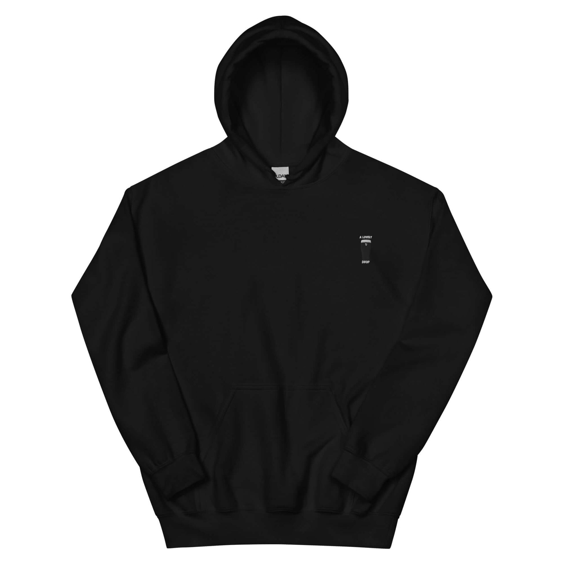 Lovely Drop – Embroidered Stout - Inspired Hoodie - Stout & About
