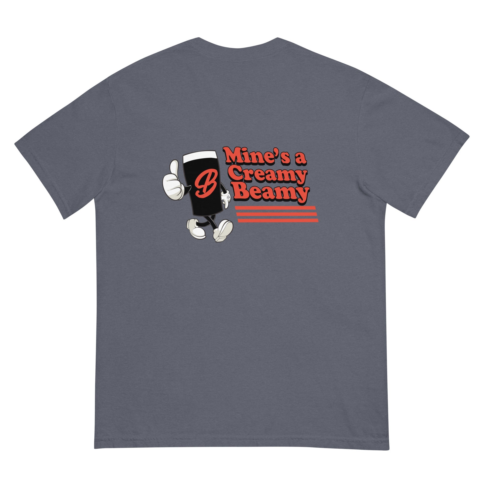 Mine’s a Creamy Beamy T-Shirt – Beamish Irish Stout - Inspired Retro Tee - Stout & About