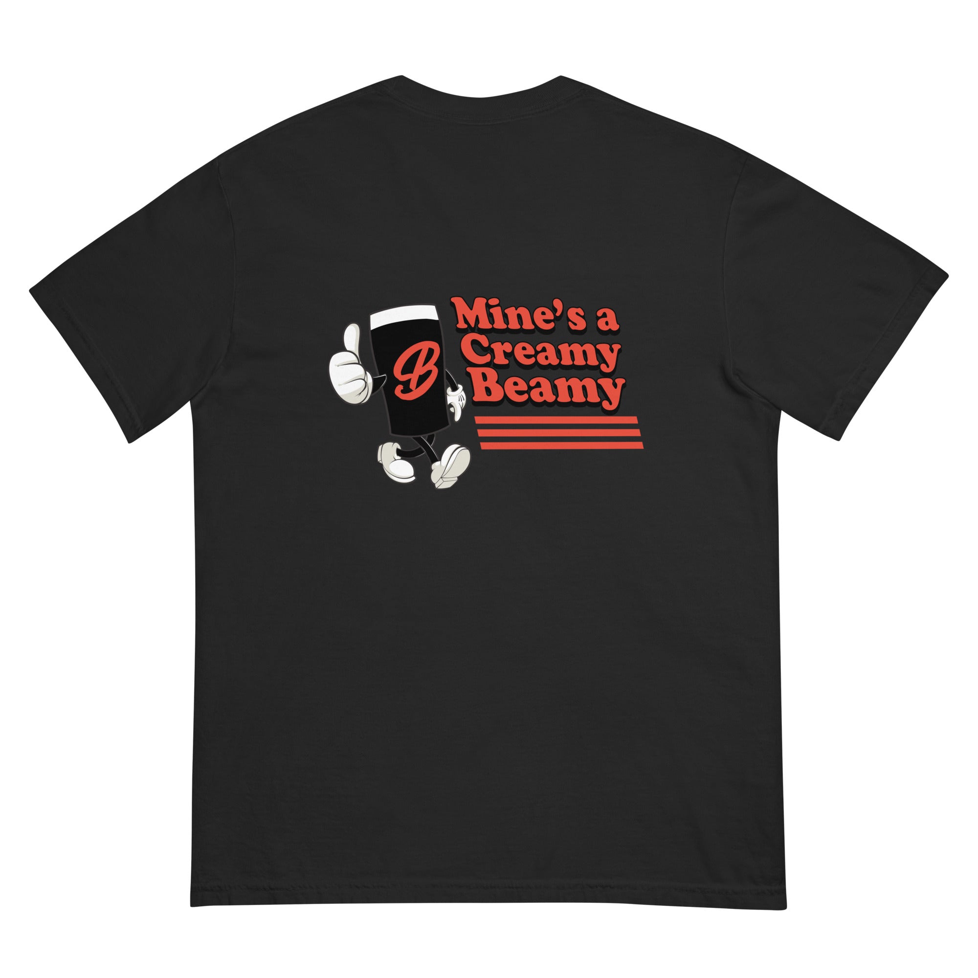 Mine’s a Creamy Beamy T-Shirt – Beamish Irish Stout - Inspired Retro Tee - Stout & About