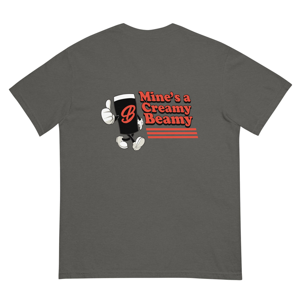 Mine’s a Creamy Beamy T-Shirt – Beamish Irish Stout - Inspired Retro Tee - Stout & About