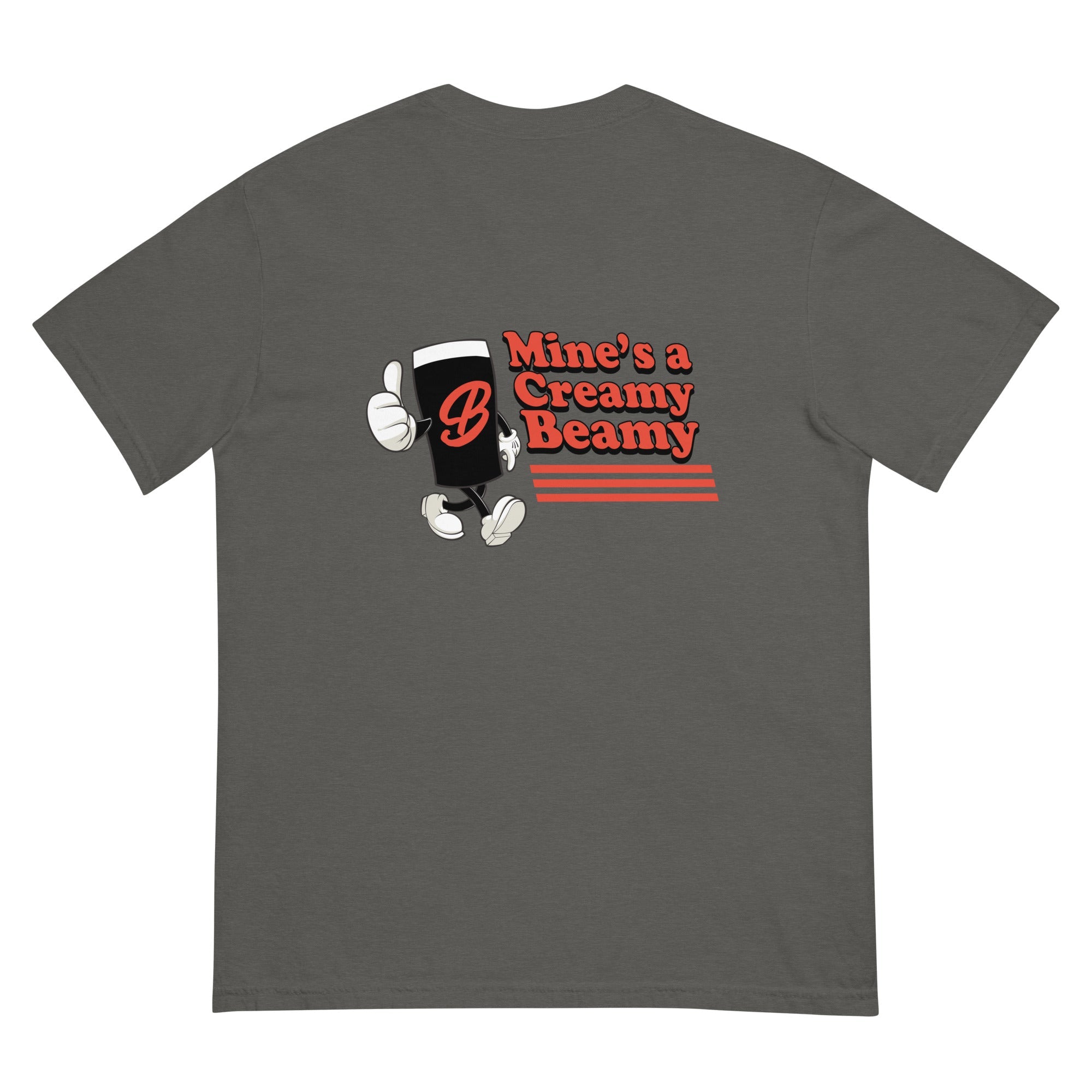 Mine’s a Creamy Beamy T-Shirt – Beamish Irish Stout - Inspired Retro Tee - Stout & About