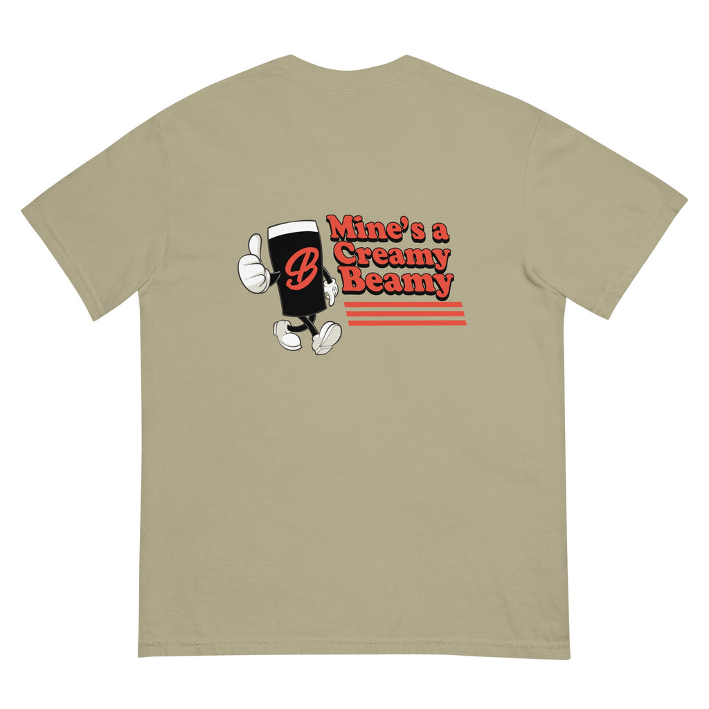 Mine’s a Creamy Beamy T-Shirt – Beamish Irish Stout - Inspired Retro Tee - Stout & About