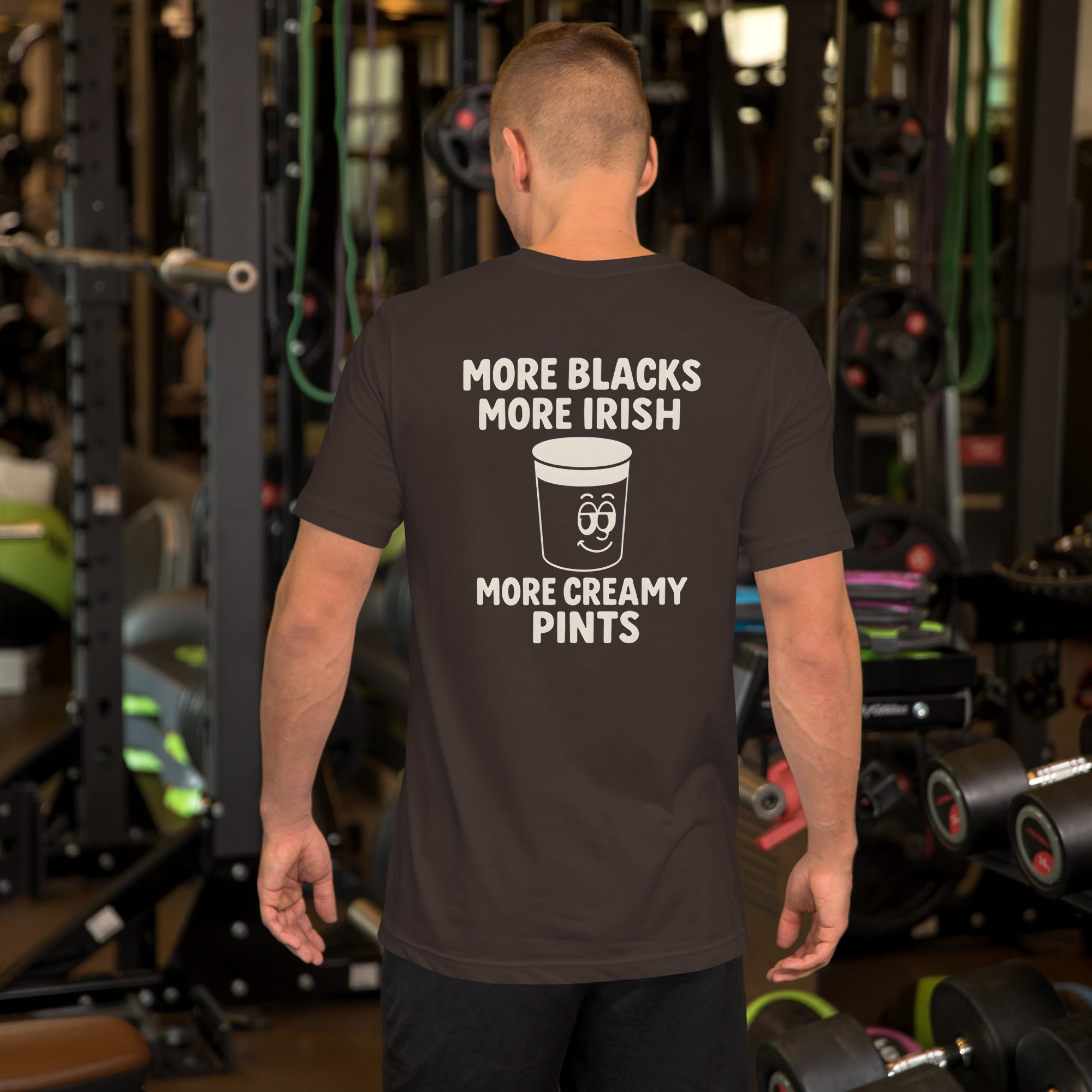 More Blacks More Irish More Creamy Pints T-Shirt – Irish Pub Vibes & Stout Energy - Stout & About