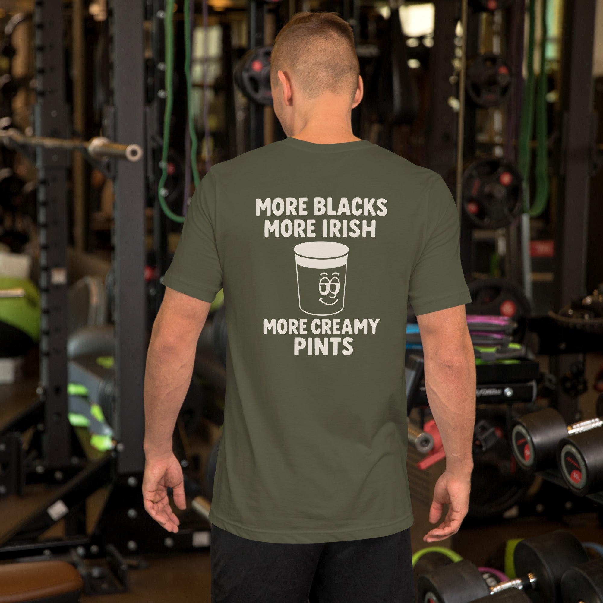 More Blacks More Irish More Creamy Pints T-Shirt – Irish Pub Vibes & Stout Energy - Stout & About