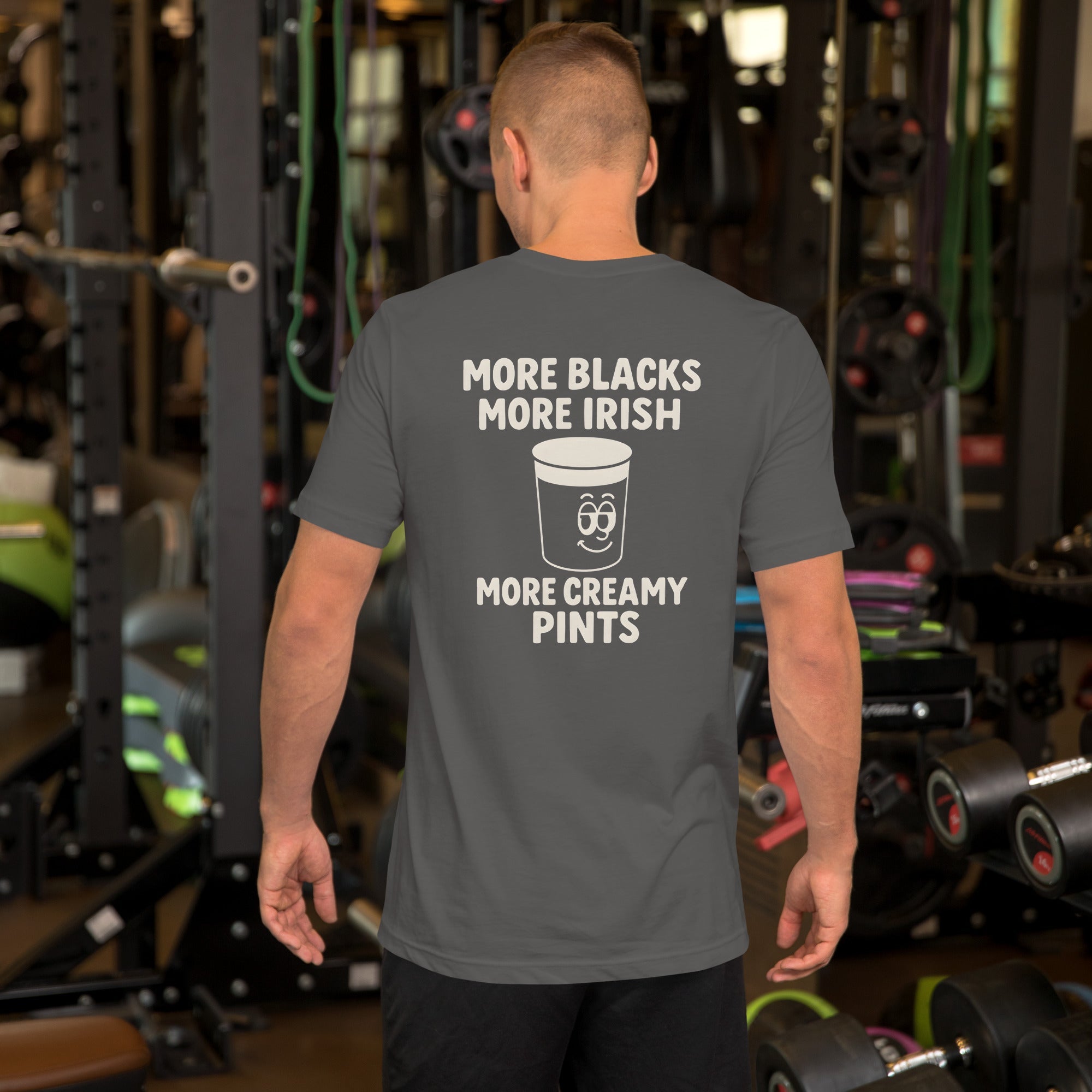 More Blacks More Irish More Creamy Pints T-Shirt – Irish Pub Vibes & Stout Energy - Stout & About