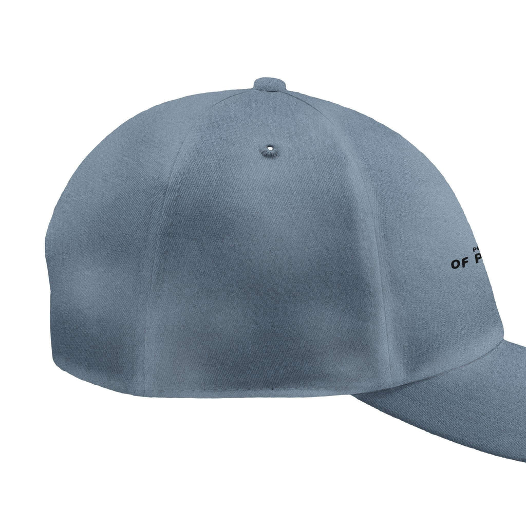Side view of the Pint of Plain dad hat, showcasing its vintage style and comfortable cotton material.