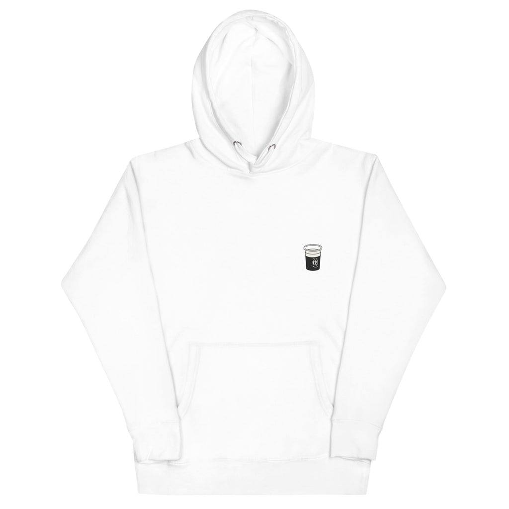 Stout & About Blackout Hoodie – Minimal Irish Stout Streetwear - Stout & About