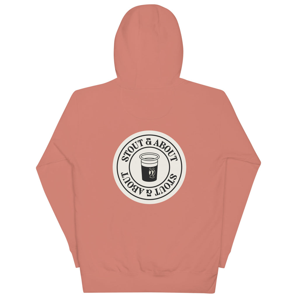 Stout & About Blackout Hoodie – Minimal Irish Stout Streetwear - Stout & About