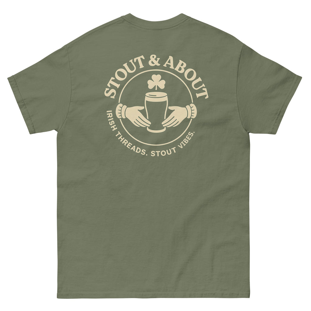Stout & About Creamy Pint Tee – Irish Threads, Stout Vibes - Stout & About
