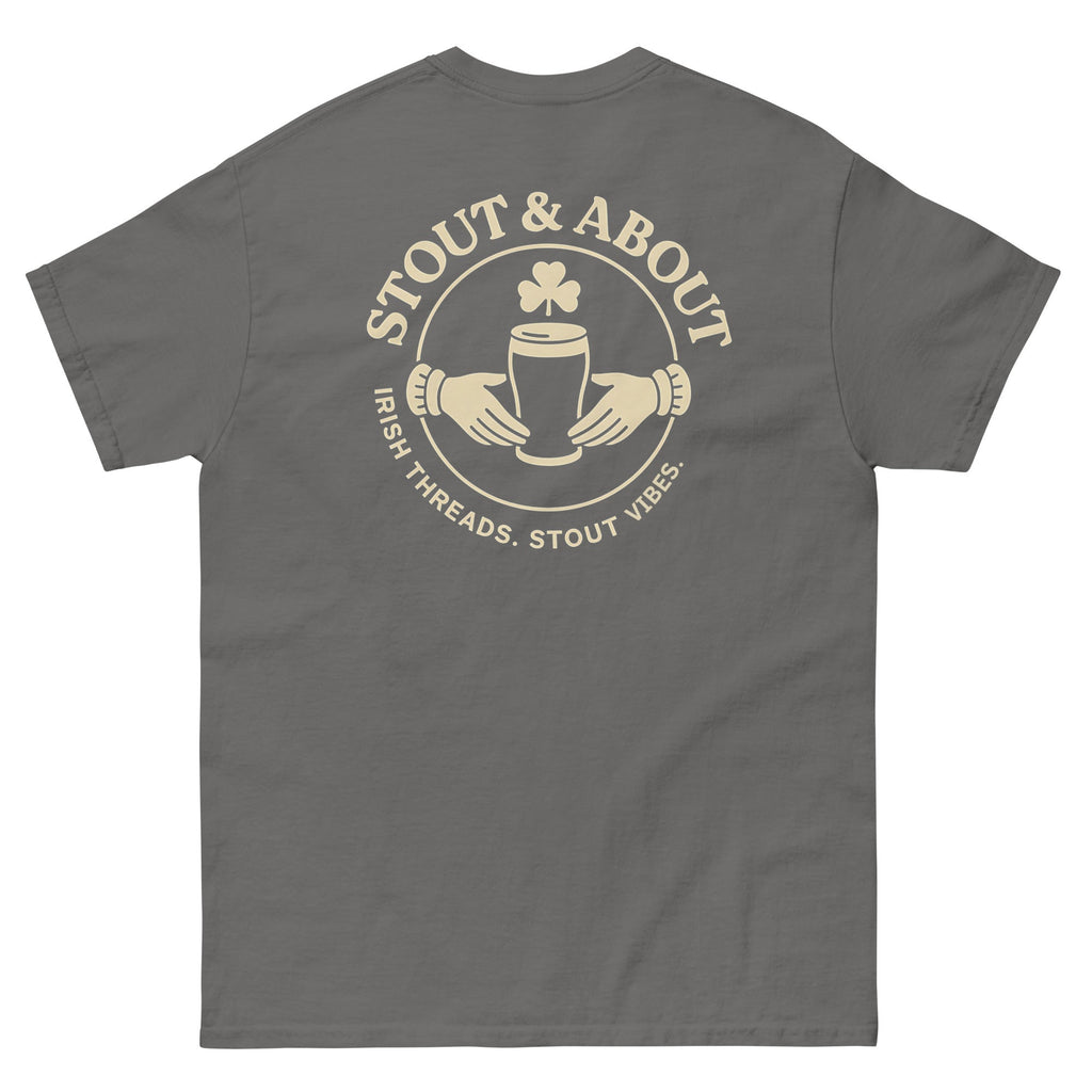 Stout & About Creamy Pint Tee – Irish Threads, Stout Vibes - Stout & About
