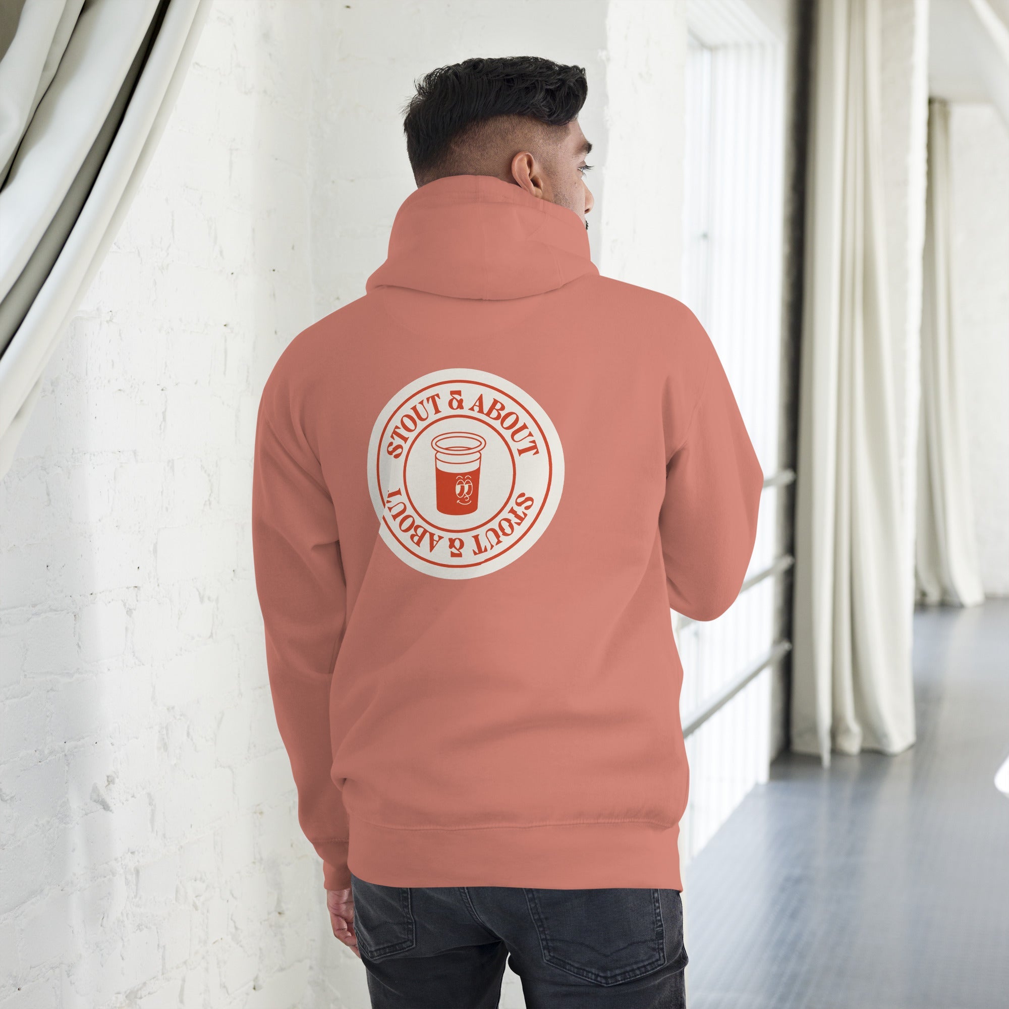 Stout & About Oversized Hoodie – Irish Stout Streetwear | Guinness & Beamish Inspired - Stout & About